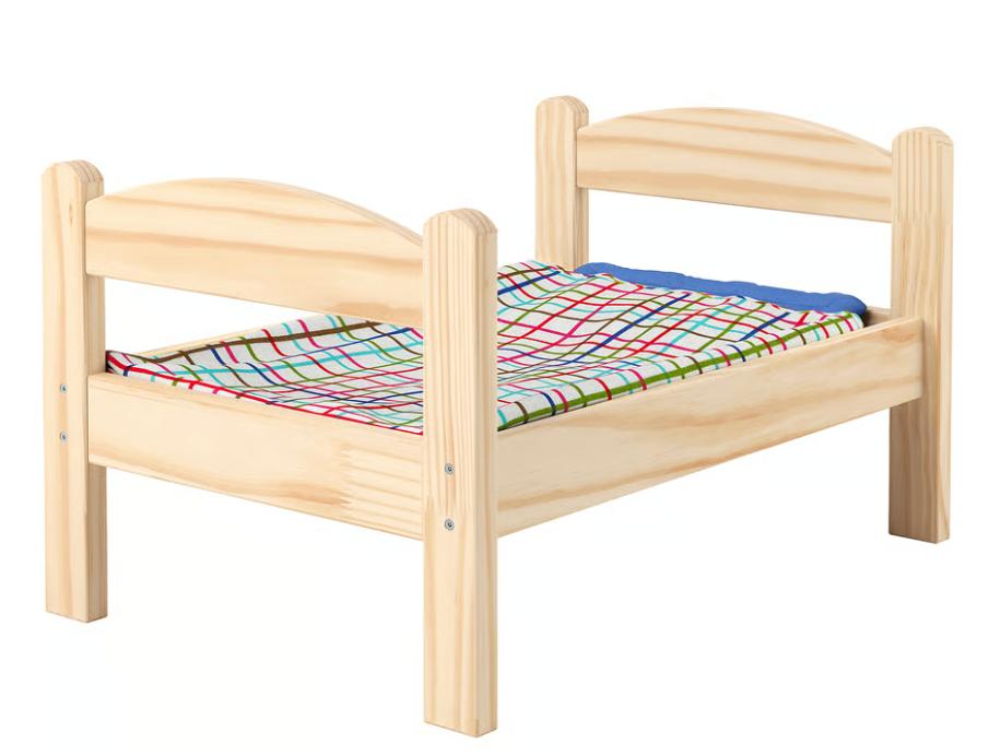 Poppenbed (nieuw ongebruikt in doos), Kinderen en Baby's, Speelgoed | Poppen, Nieuw, Overige typen, Ophalen