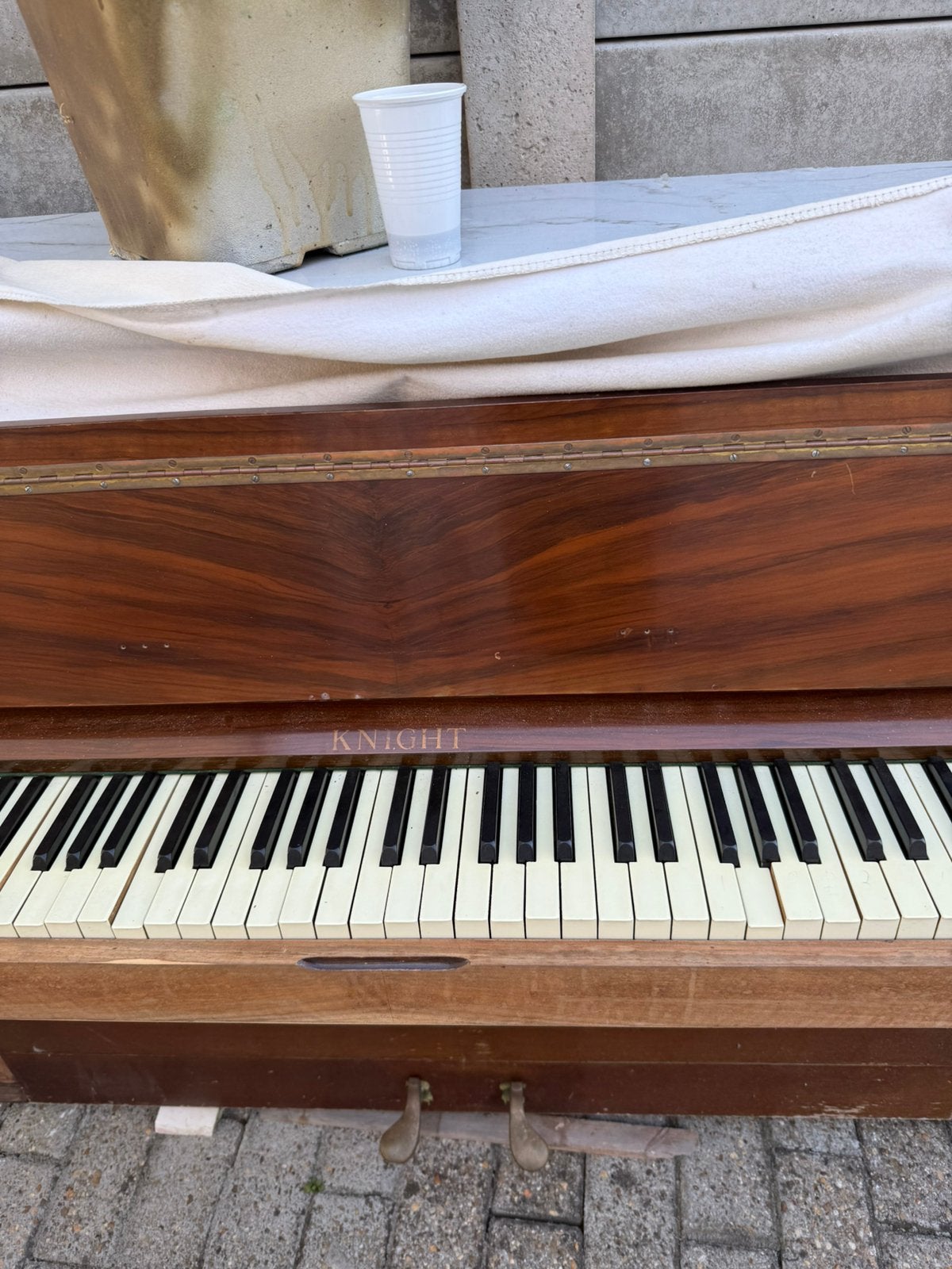Piano, Muziek en Instrumenten, Piano's, Ophalen, Zo goed als nieuw, Piano