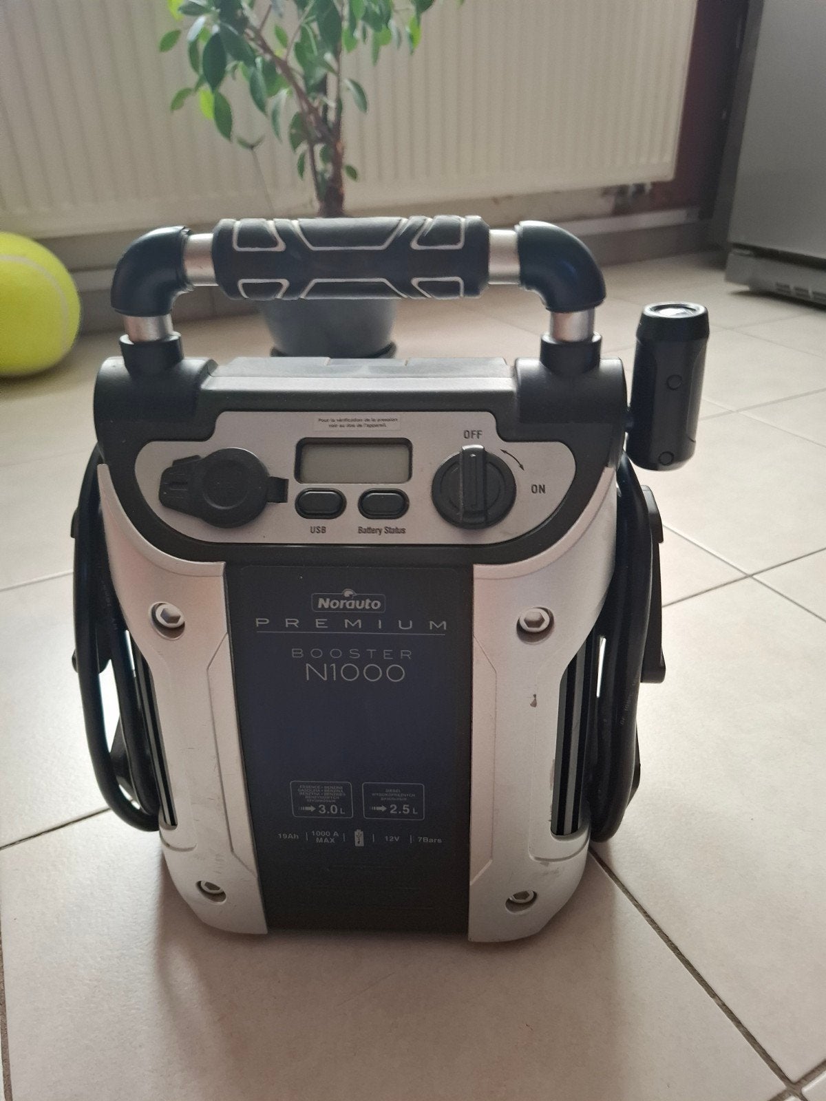Norauto Premium Booster N1000 – 1000A + compressor – werkt p, Enlèvement