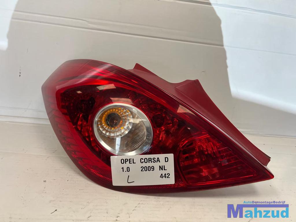 OPEL CORSA D links achterlicht 3 deurs 2005-2014, Auto-onderdelen, Verlichting, Opel, Gebruikt