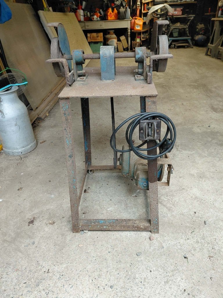 meule de travail, Enlèvement, Utilisé, 700 à 1000 watts, Meuleuse droite