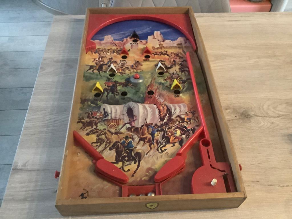 Flipper Arco Falc vintage (65x37 cm), Enlèvement ou Envoi, Utilisé