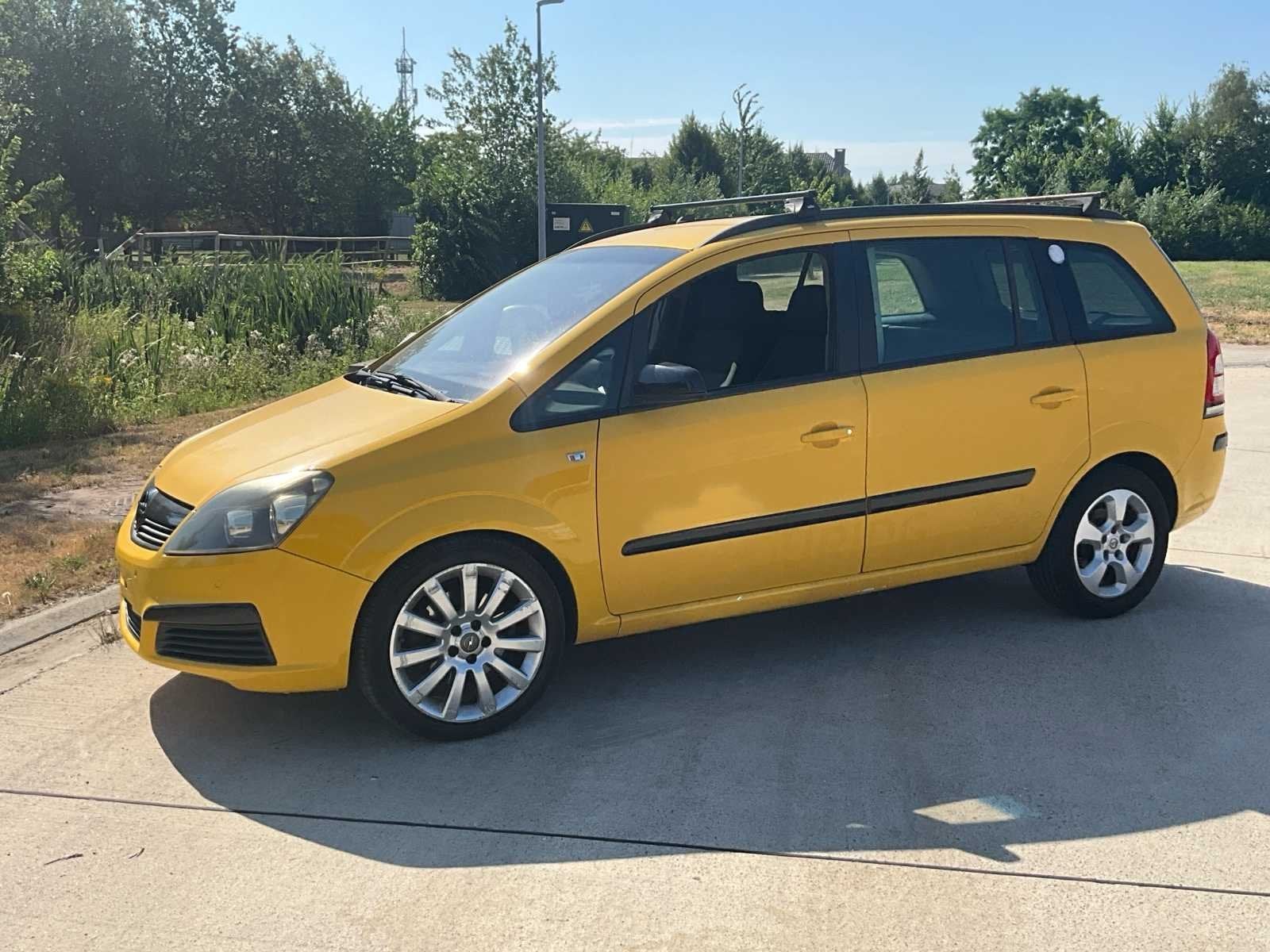 2007 Opel Zafira, Auto's, Opel, Automaat, Gebruikt, Bedrijf, Overige carrosserie