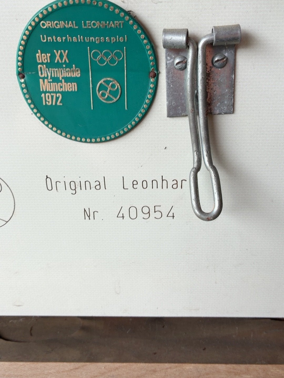 Originele Leonhart tafelvoetbal Olympia München 1972. 40954, Verzamelen, Ophalen