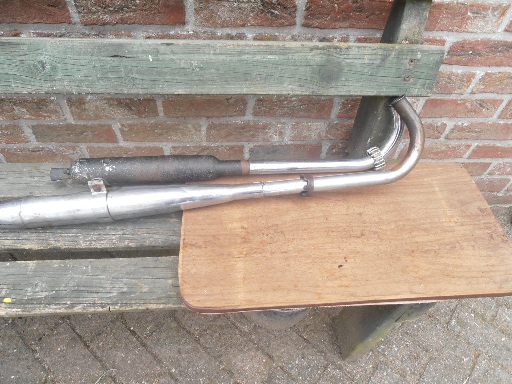 2 uitlaten sachs brommer, Ophalen, Gebruikt, Uitlaat, Sachs