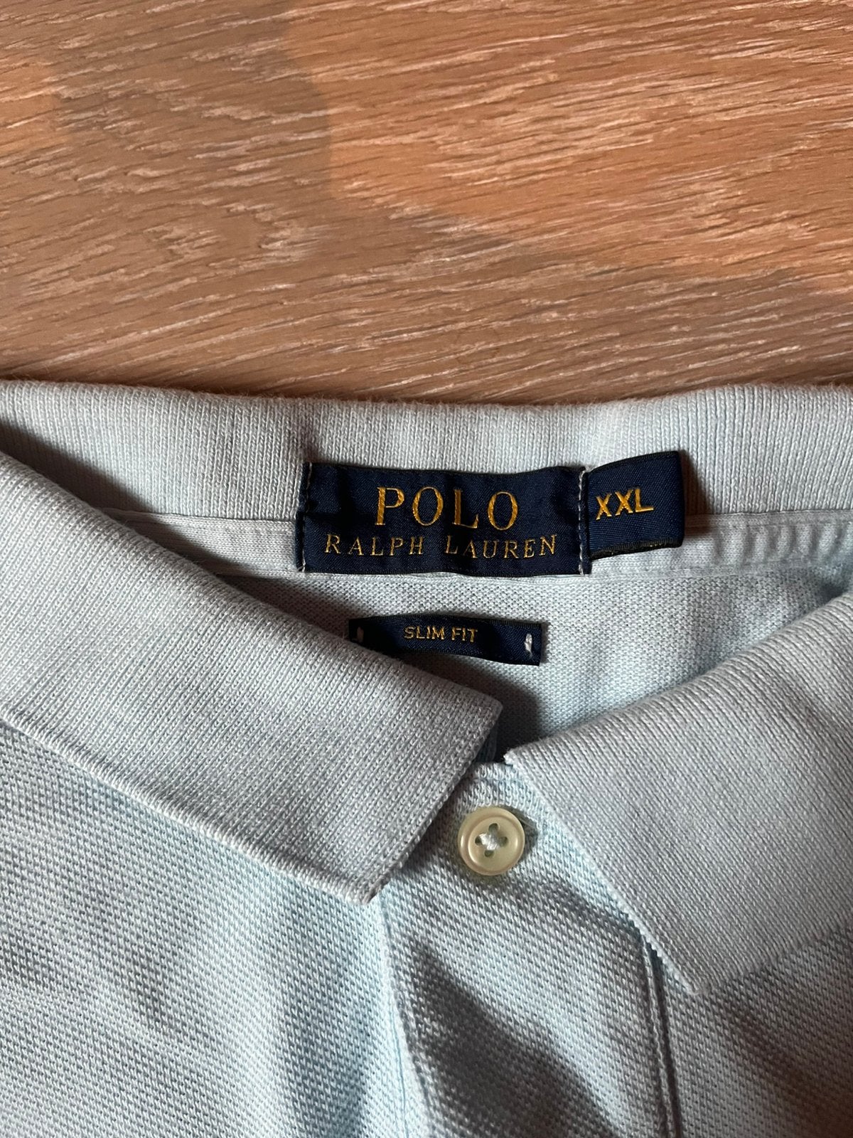 Lichtblauwe polo Ralph Lauren, Ophalen of Verzenden, Zo goed als nieuw, Overige maten, Blauw