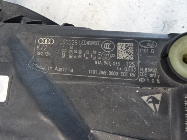 BALLAST DE PHARE XENON GAUCHE Audi Q3 (F3B) (1101065), Utilisé, Audi