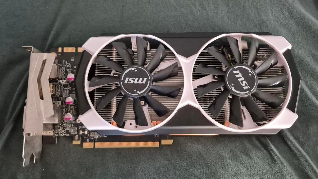 MSI GTX 970 Armor X2, Informatique & Logiciels, Enlèvement, Utilisé