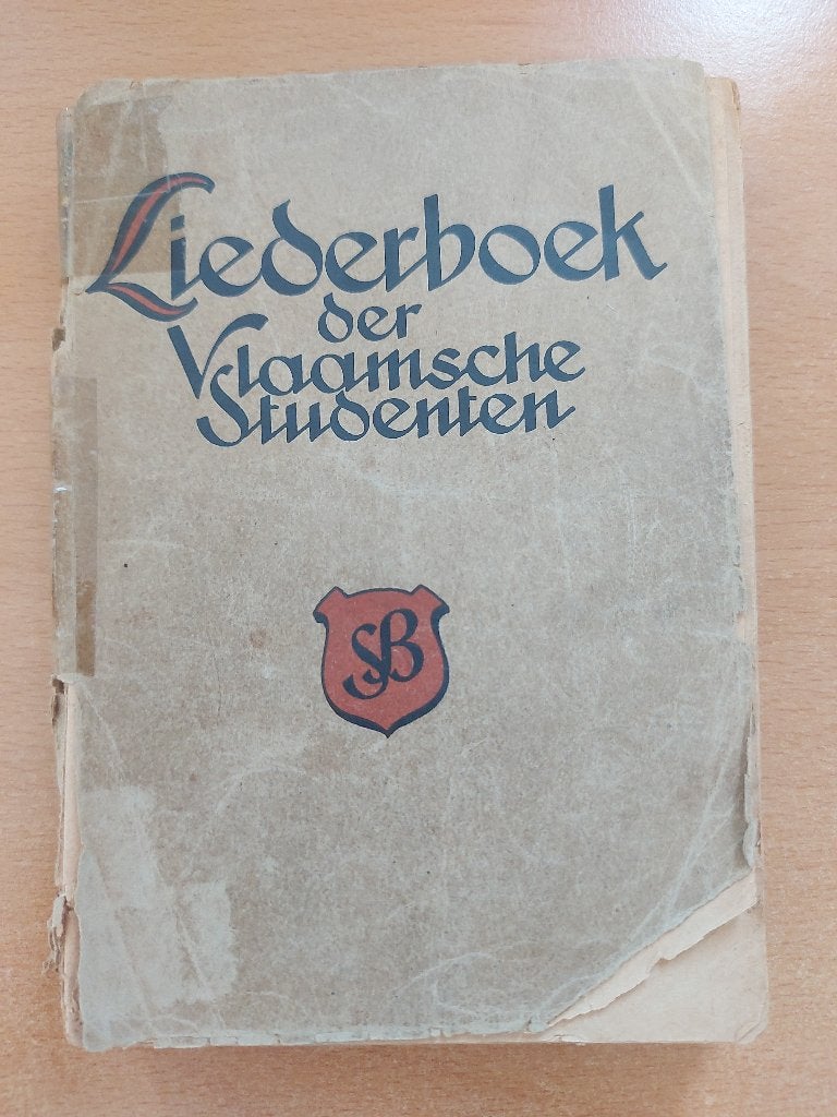 (zeldzaam) Liederboek der Vlaamsche Studenten, 2e druk, 1943, Ophalen of Verzenden, Frans Wagemans