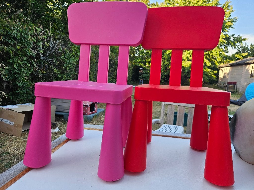 2 kinderstoeltjes, Ophalen, Gebruikt, Stoel(en)