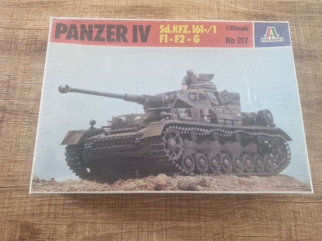 Italeri 1/35 Panzer IV Ausf. F1/F2/G Sd.Kfz.161, Tank, Italeri, 1:32 tot 1:50, Nieuw