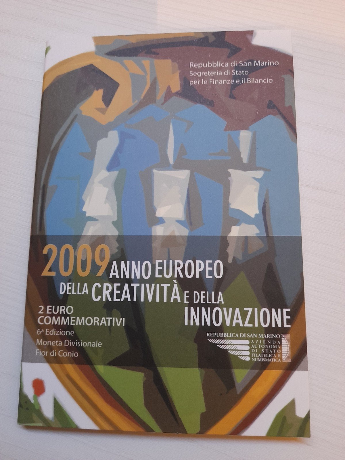 San Marino  2009  het Europees jaar van de creativiteit, Ophalen of Verzenden, San Marino