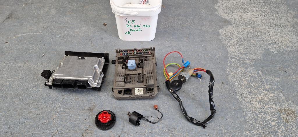 kit demarrage CITROEN C5 2.0 HDI 2L 110 2005 ph1 BOSCH BSI, Enlèvement