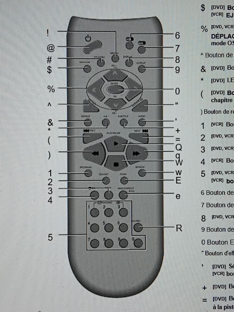 Zoek naar DAEWOO SD-9100 afstandsbediening, Ophalen of Verzenden, Gebruikt, Origineel, Dvd