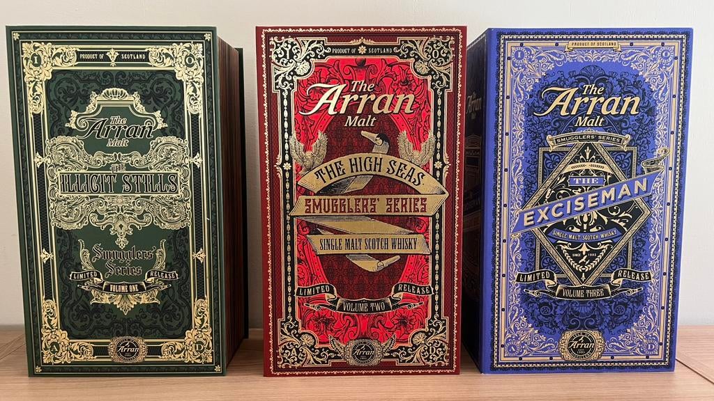 Arran Smugglers Series De Complete Trilogie 1-2-3, Verzamelen, Wijnen, Ophalen, Nieuw, Overige typen