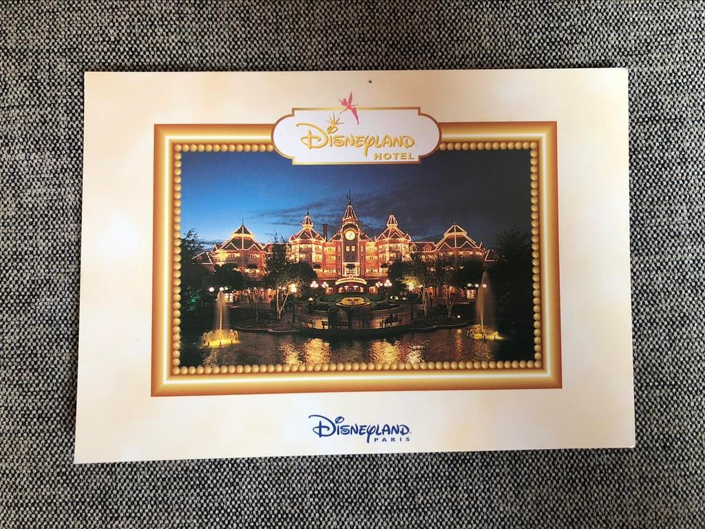 Carte postale collector Disney