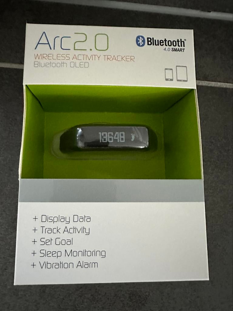Activity tracker, Ophalen, Nieuw