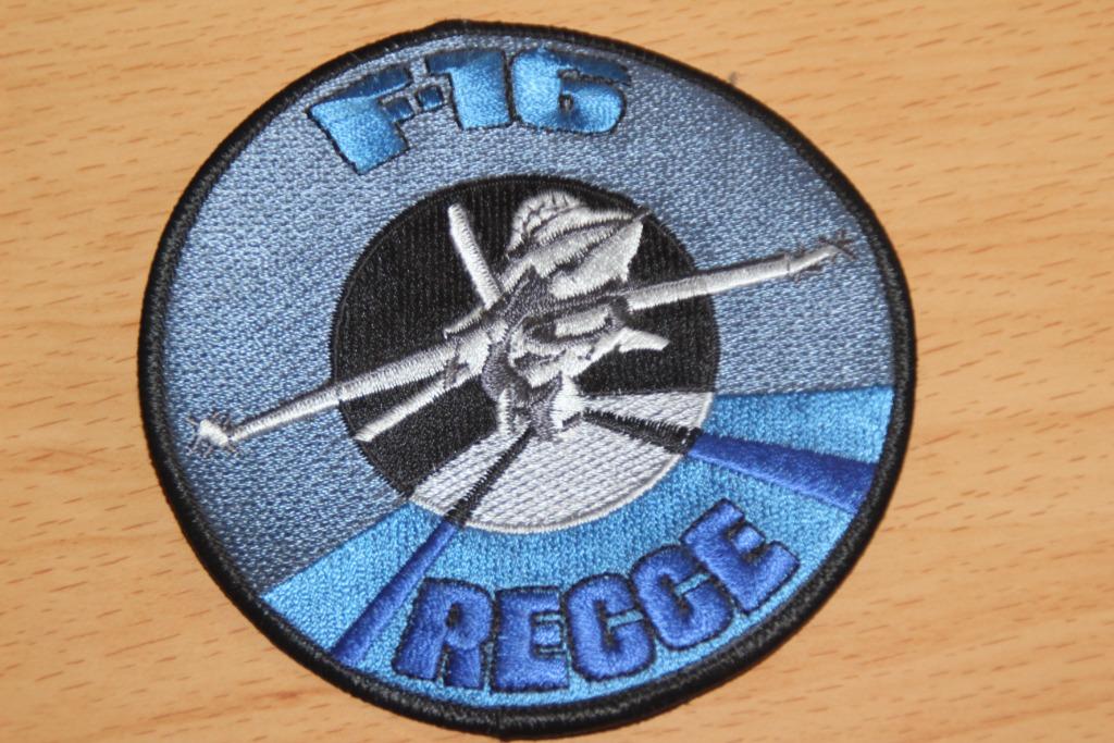 ABL Patch " F-16 Recce", Envoi, Armée de l'air, Emblème ou Badge