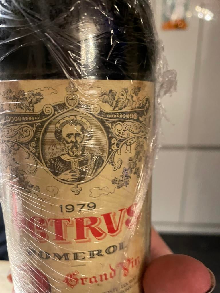 Prachtige Petrus 1979, Ophalen, Frankrijk, Zo goed als nieuw, Rode wijn