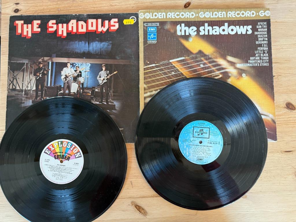 The SHADOWS, lot de 2 vinyl 33 T, excellent état, CD & DVD, Enlèvement, Utilisé, Pop rock