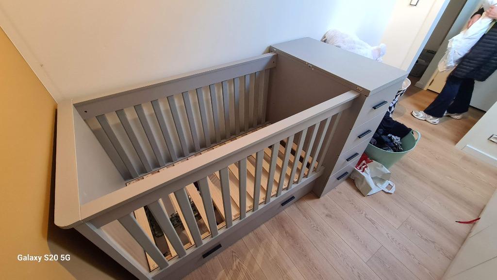 kinderbed, Ophalen, Nieuw, 70 tot 85 cm, Lattenbodem