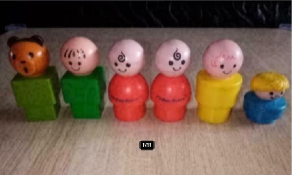 Fisher Price, vintage, grote popjes + speelgoed 1-4€/stuk, Ophalen of Verzenden, Gebruikt, Overige typen