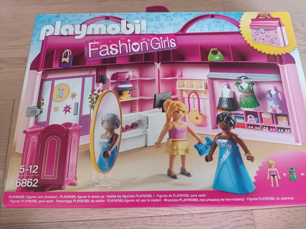 Playmobil 6862 Meeneem Fashionshop, Kinderen en Baby's, Speelgoed | Playmobil, Ophalen, Gebruikt, Complete set