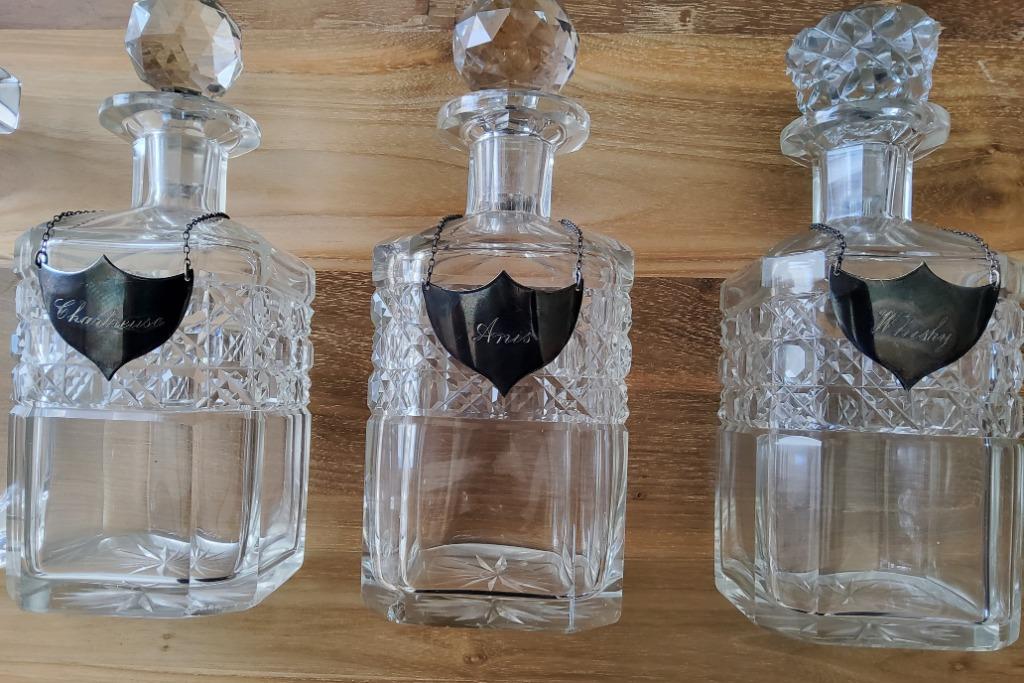 ARNSTADT KRISTALL Whisky... karaffen mondgeblazen kristal, Antiek en Kunst, Antiek | Glaswerk en Kristal, Ophalen of Verzenden