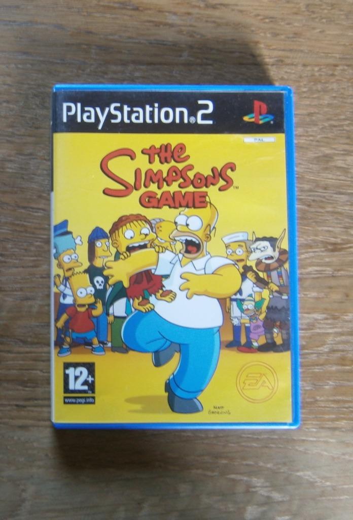 PS2  The Simpsons game, Games en Spelcomputers, Avontuur en Actie, Verzenden, 2 spelers, Zo goed als nieuw