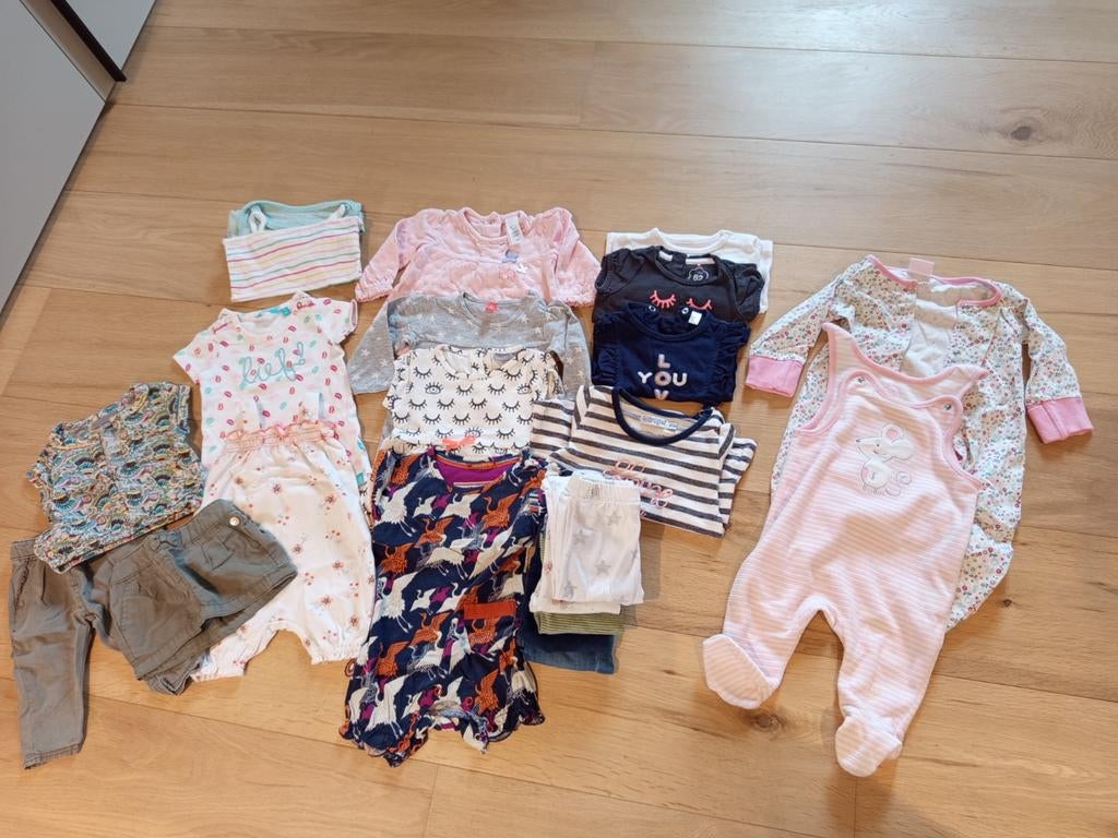 Pakket meisjes kleding maat 62, Kinderen en Baby's, Ophalen, Maat 62