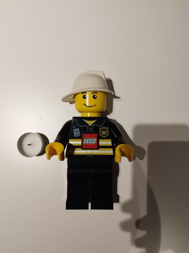 Lego pompier lampe, Ophalen of Verzenden, Zo goed als nieuw, Lego