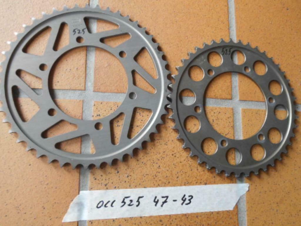 yamaha r6 tandwielen 525, Ophalen of Verzenden, Gebruikt
