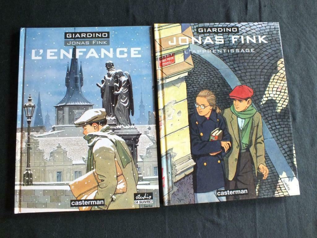 JONAS FINK (2 ALBUMS E.O).      EDITIONS CASTERMAN, Meerdere stripboeken, Ophalen of Verzenden, Nieuw, GIARDINO