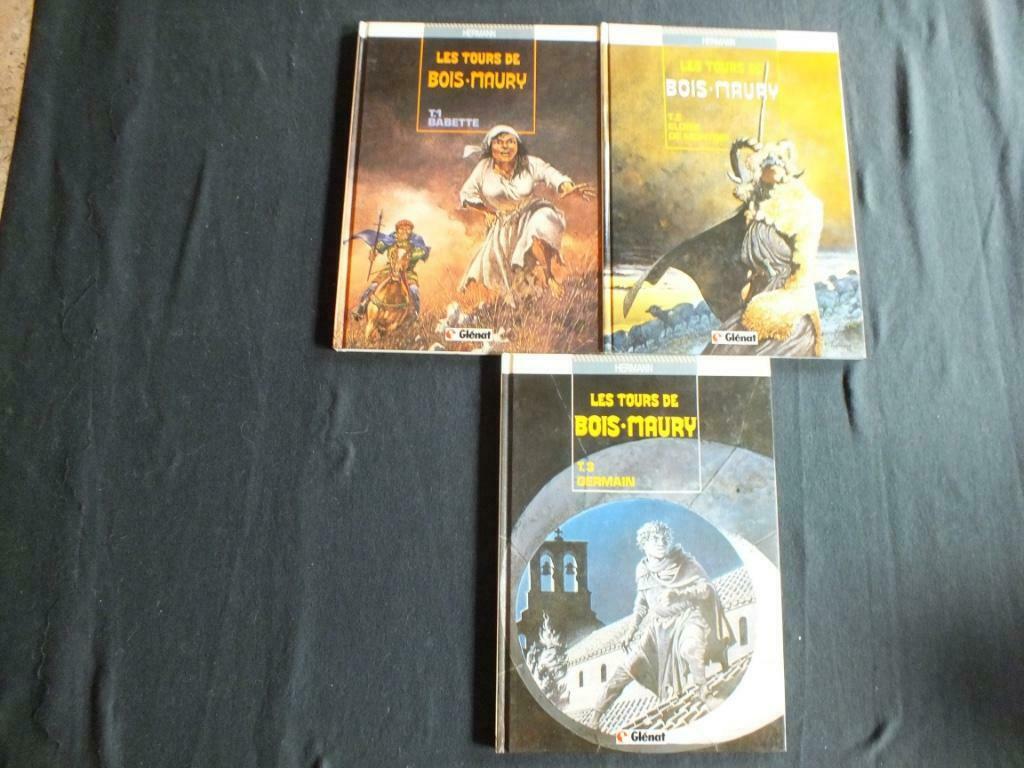 LES TOURS DE BOIS-MAURY  (8 ALBUMS/5  E.O).    EDIT. GLENAT, Complete serie of reeks, Ophalen of Verzenden, Zo goed als nieuw