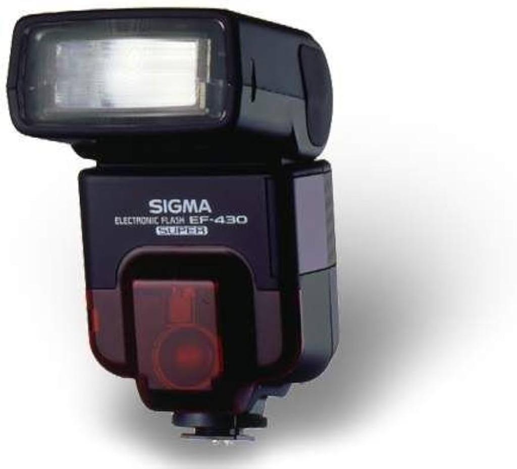 Sigma Flash EF-430 voor Minolta, Audio, Tv en Foto, Foto | Flitsers, Ophalen of Verzenden, Nieuw, Sigma, Kantelbaar