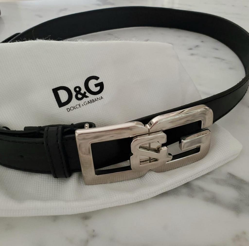 Ceinture Dolce & Gabbana en cuir noir, Vêtements | Femmes, Enlèvement ou Envoi, Comme neuf