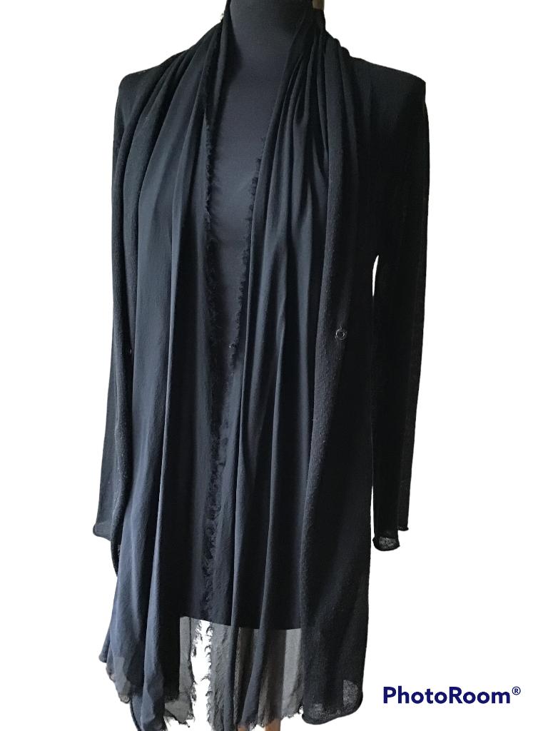 Sandwich zwart gilet mt 38, Maat 38/40 (M), Zwart, Ophalen of Verzenden, Sandwich
