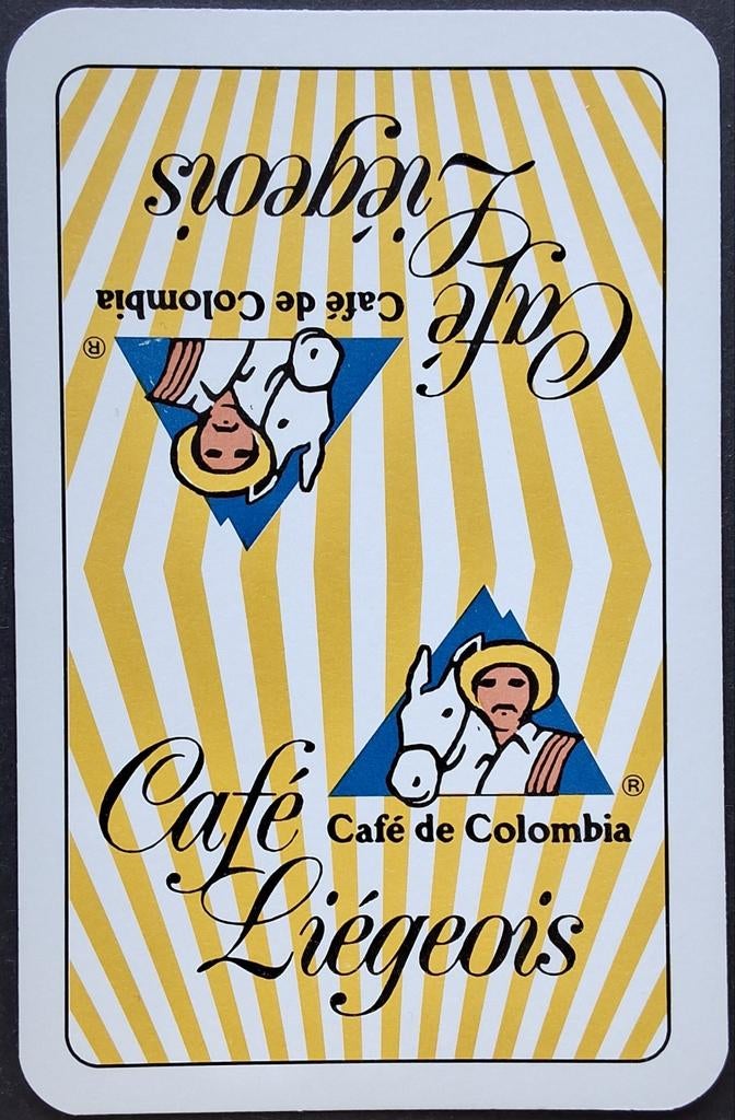 1 Speelkaart Cafe Liegeois, Enlèvement ou Envoi