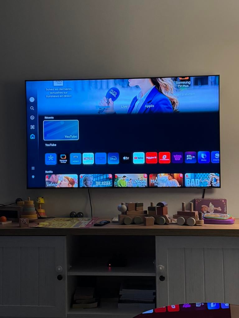 Samsung SmartTV Neo QLED 4K 55’, Ophalen, QLED, Zo goed als nieuw, Samsung