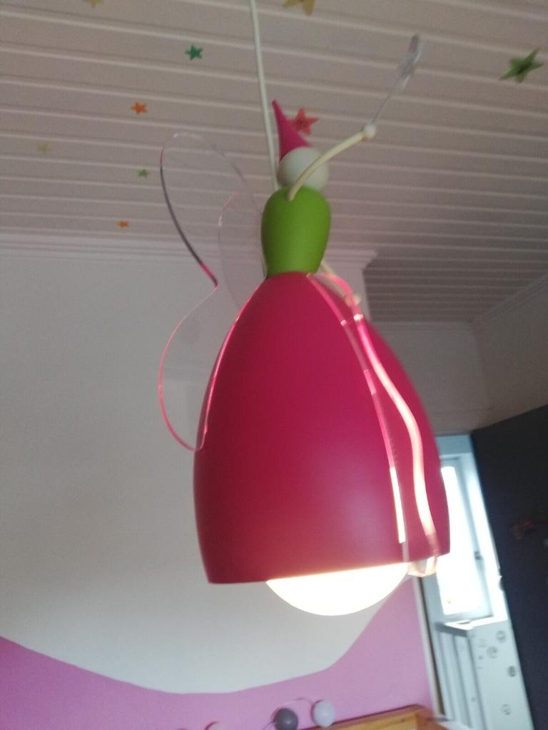 Gratis decoratie decoratie sprookjeslamp, Ophalen of Verzenden, Gebruikt