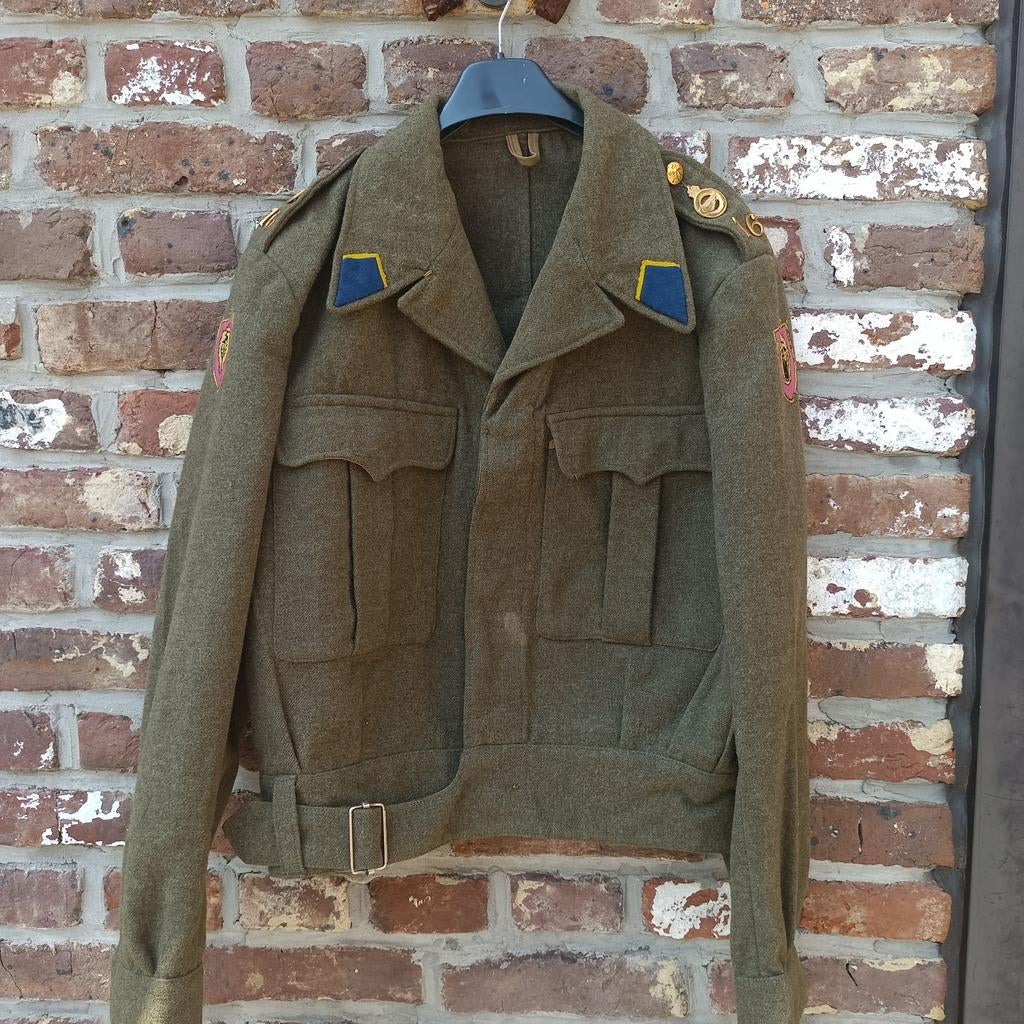 veste de battledress du Royal Army Service Corps, ABL, 1953, Collections, Enlèvement ou Envoi