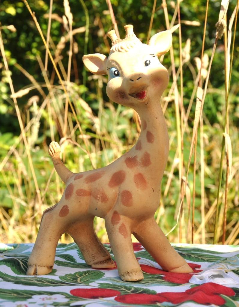 pouet pouet vintage sophie la girafe (3), Antiquités & Art, Enlèvement ou Envoi