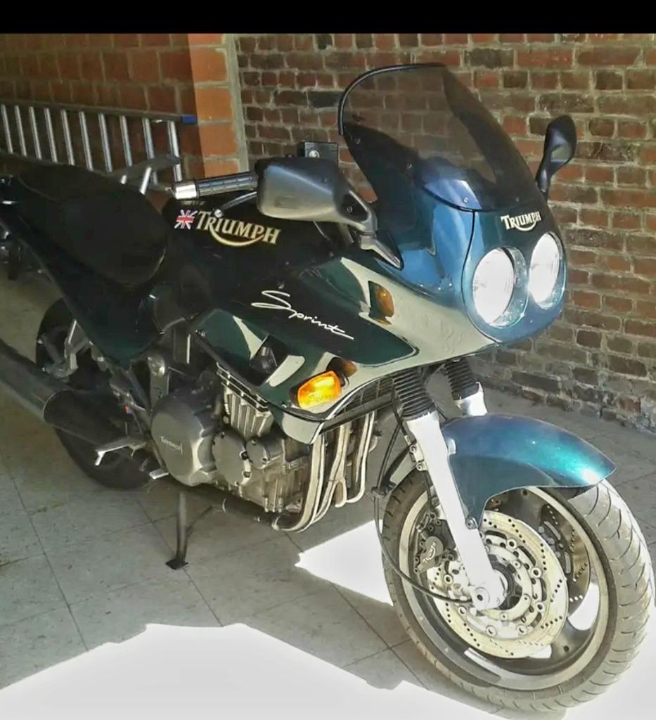 TRIUMPH Sprint 900 1998,21 dkm,, Motoren, Meer dan 35 kW, 900 cc, 3 cilinders, Sport