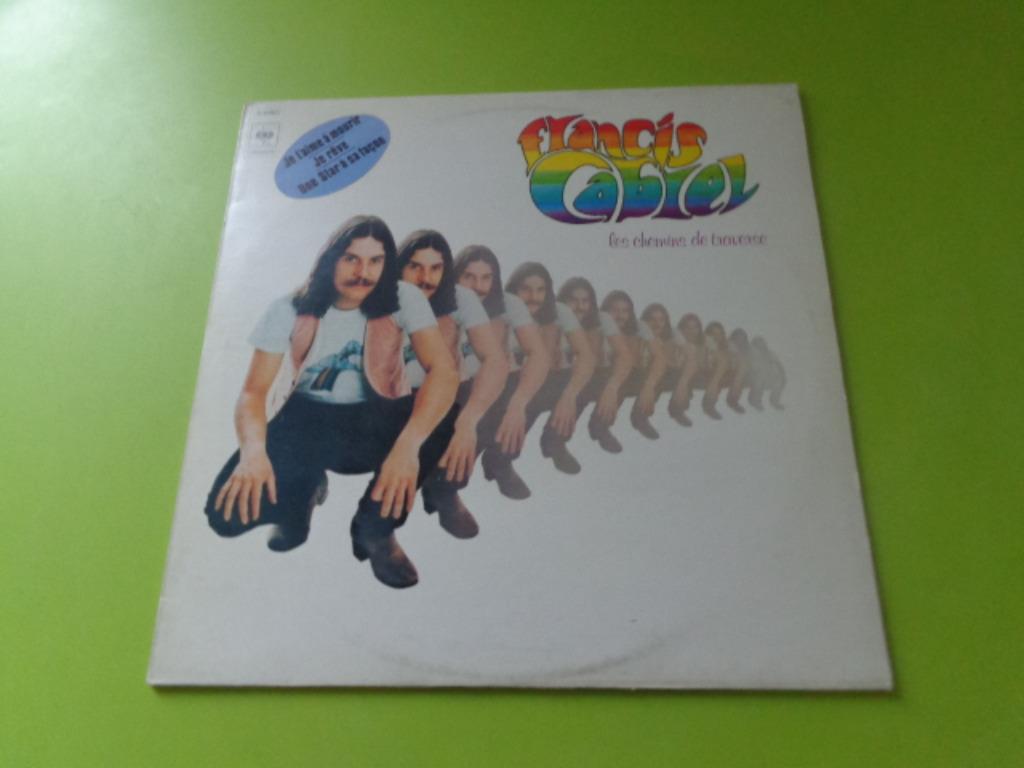 Disque vinyl 33 T - Francis CABREL - LES CHEMINS DE TRAVERSE, Enlèvement ou Envoi, Utilisé, 12 pouces