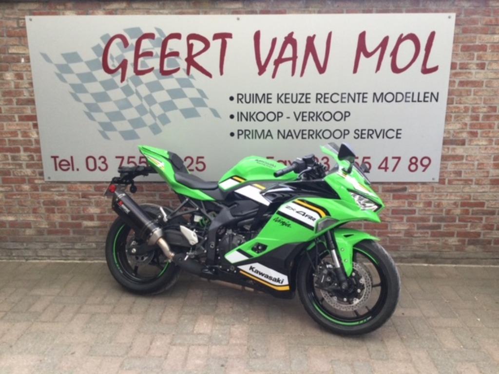 Kawasaki ZX-4RR, 7/2025,115 km met performance pack, Motoren, 400 cc, 4 cilinders, Motorrijbewijs A, Bedrijf