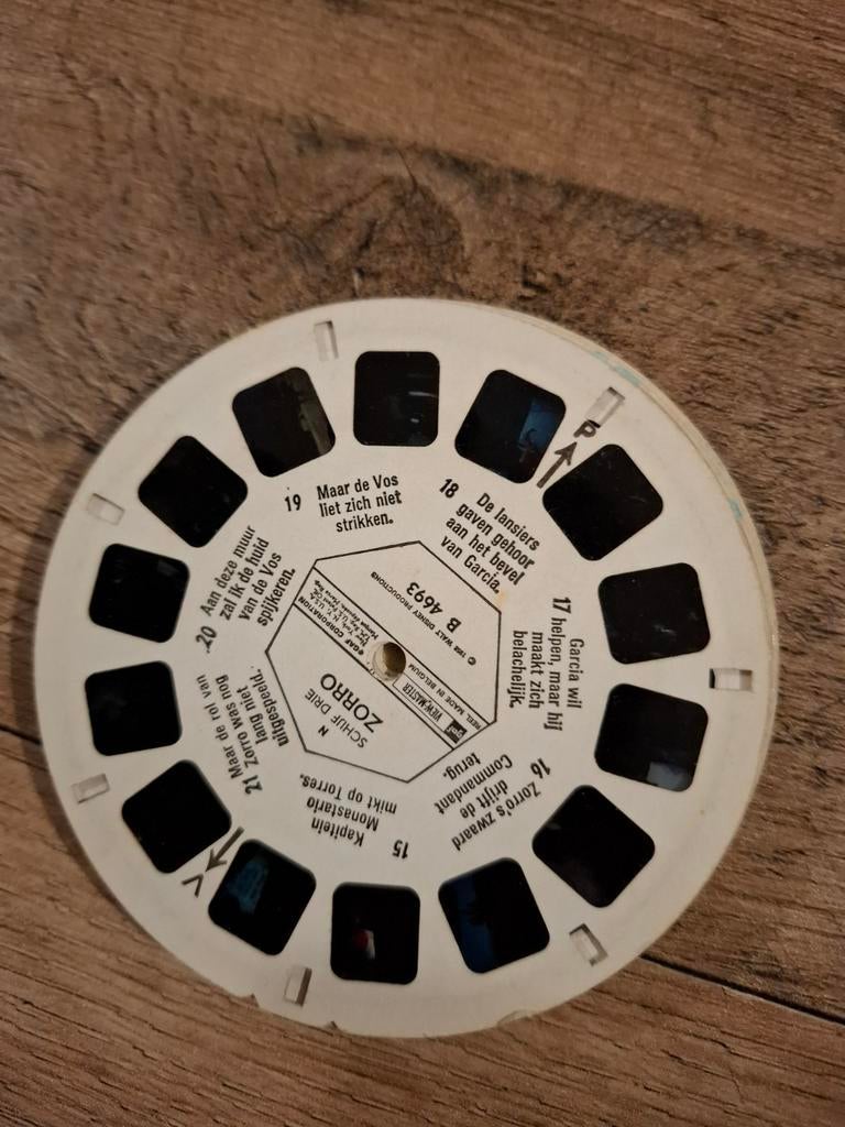 Viewmaster : zorro 4693, Verzamelen, Verzenden, Zo goed als nieuw