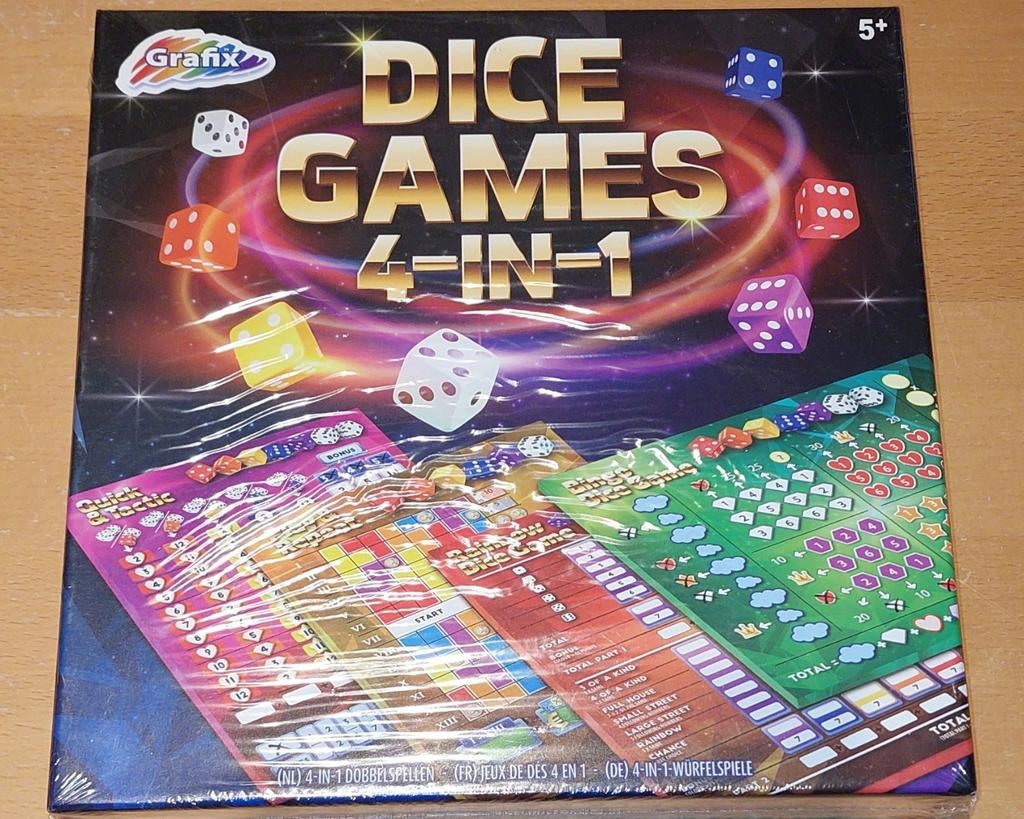 Grafix die games 4-in-1, Ophalen of Verzenden, Nieuw