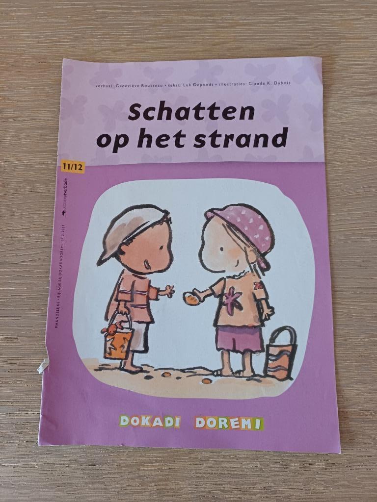 dokadi / doremi - schatten op het strand, Gelezen, Averbode, Ophalen of Verzenden, 2 tot 3 jaar
