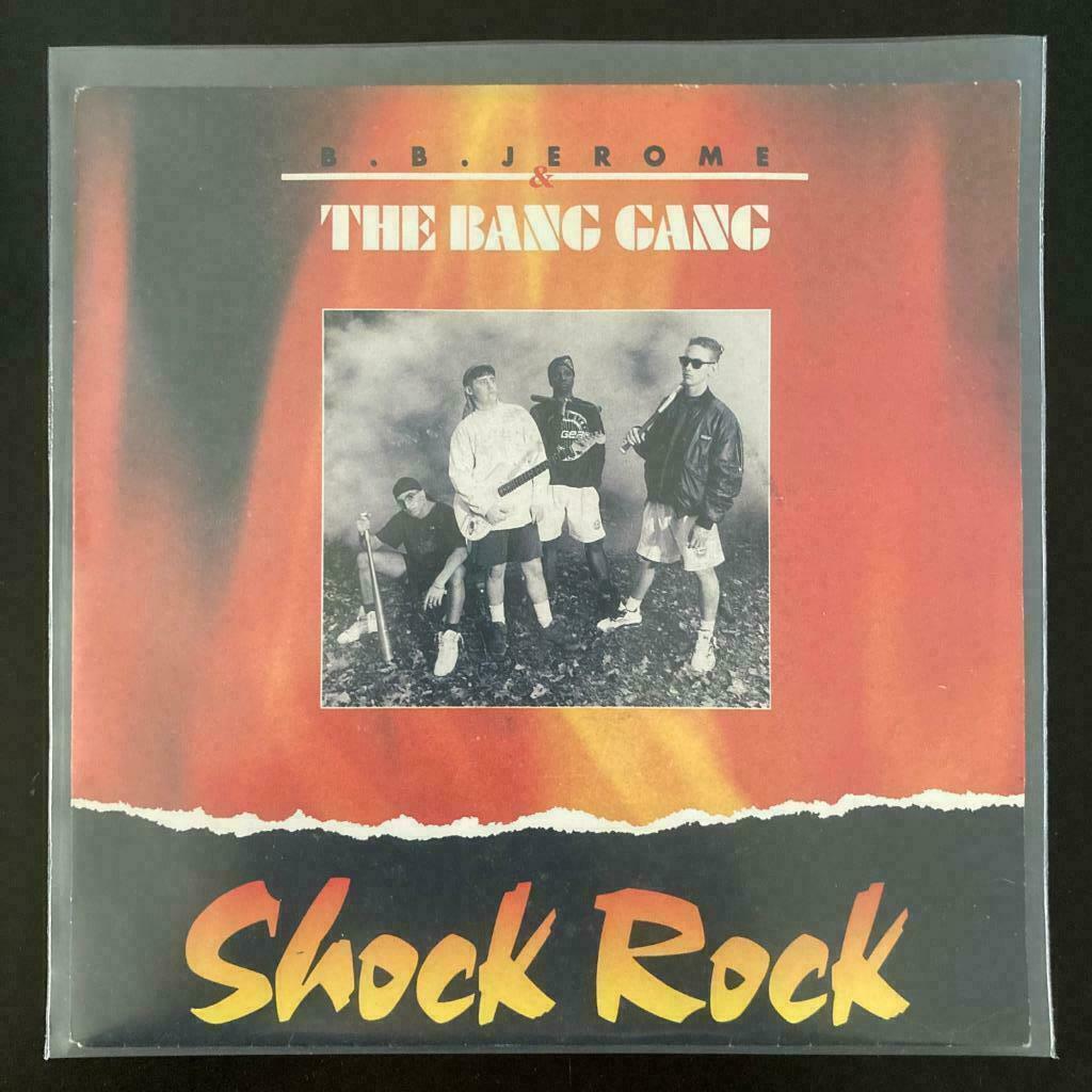 7" B.B. Jerome & The Bang Gang - Shock Rock (CREASTARS 1990), Envoi, Utilisé, Hip-hop et Rap