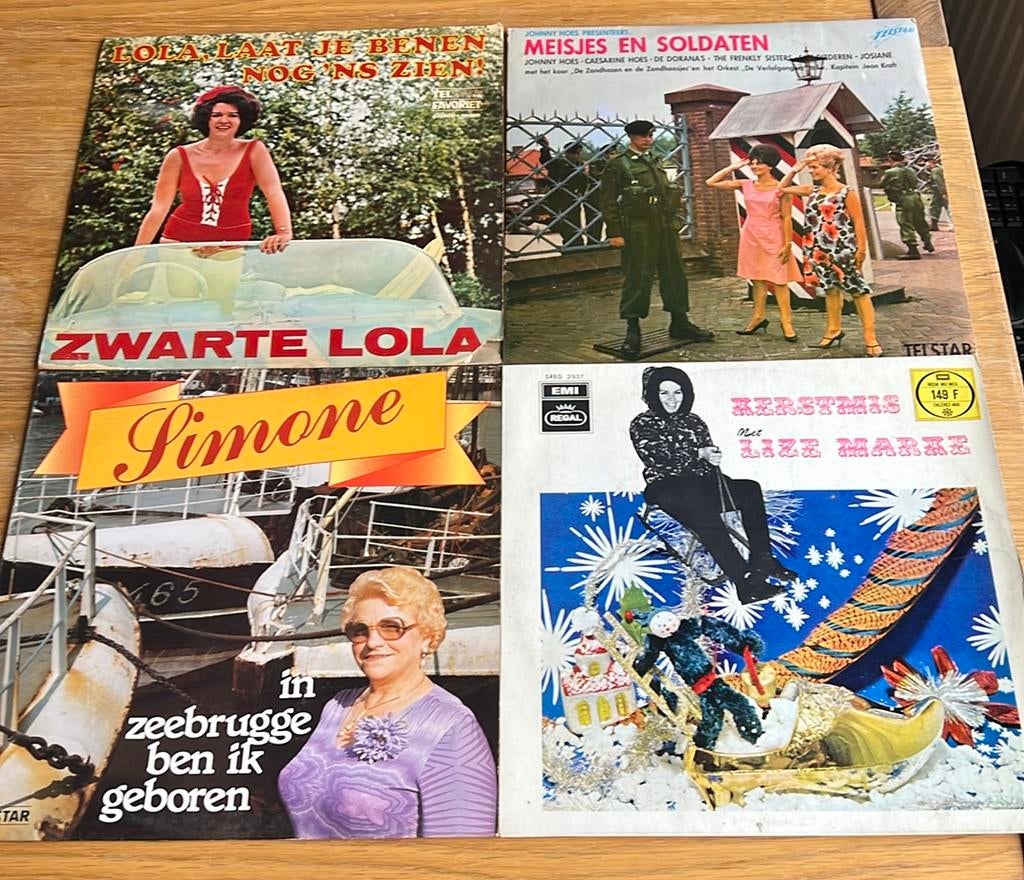 Lp’s vlaams lot of apart te koop., Enlèvement, Utilisé
